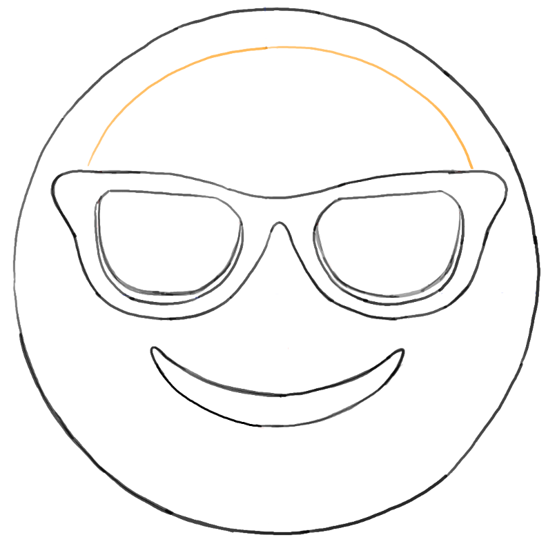 Emoji coloring pages