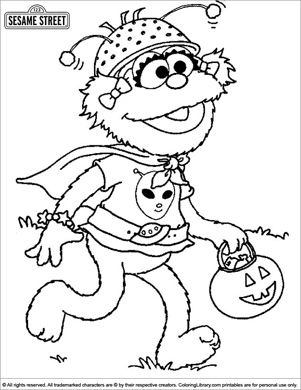 Colouring sheet for kids