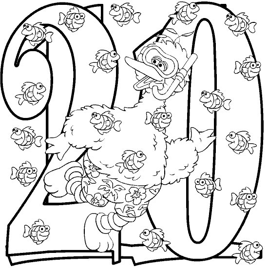 Photo bigbird coloring pages album bumblebee ladybugs garden photo and video sharing made easy