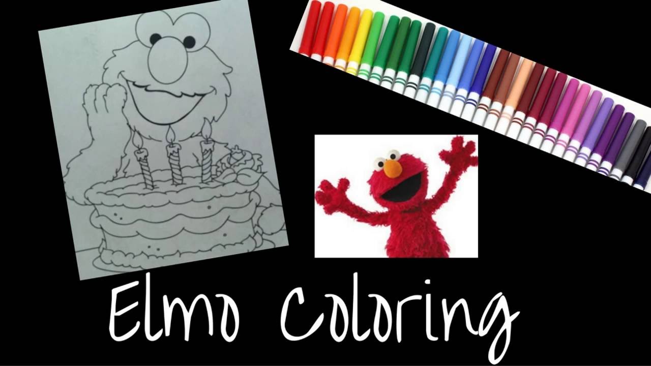 Elmo coloring