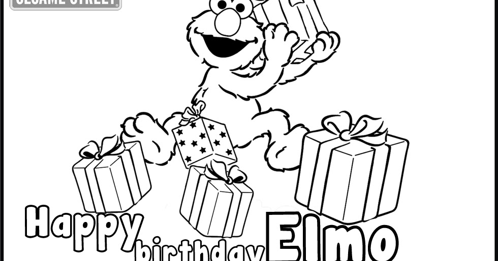 Elmo coloring pages team colors