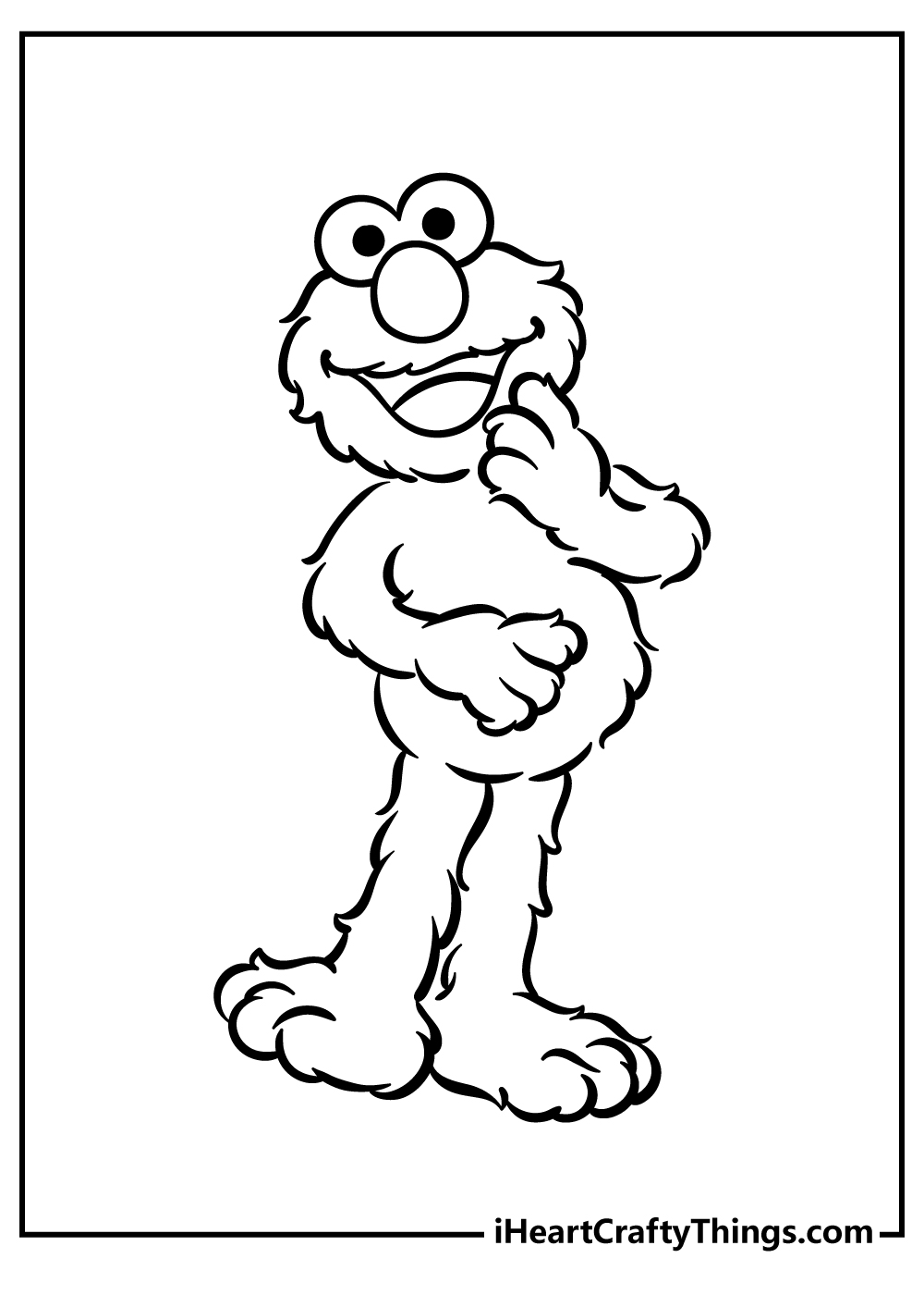 Sesame street coloring pages free printables