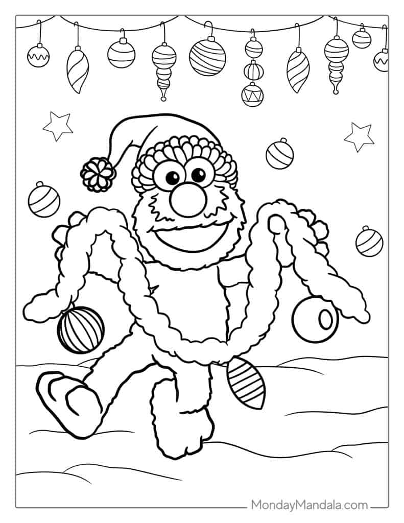 Elmo coloring pages free pdf printables