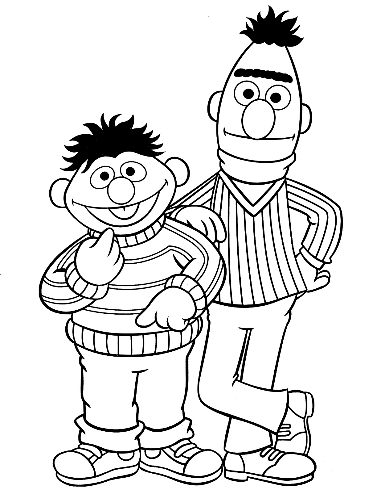 Sesame street coloring pages printable for free download