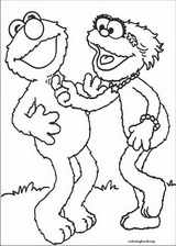 Sesame street coloring pages