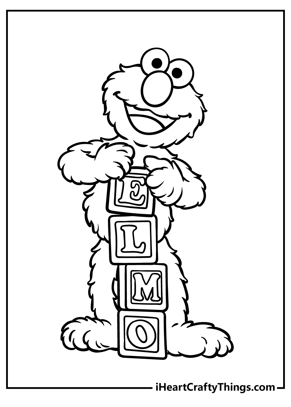 Sesame street coloring pages free printables