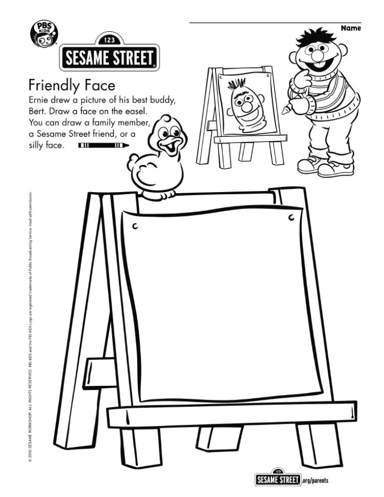 Friendly face kids coloring pages kids for parents