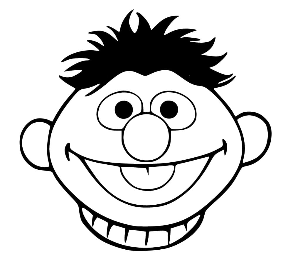 Ernie coloring pages