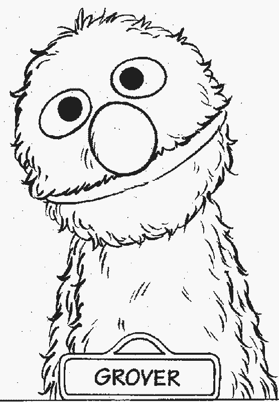 Best sesame street coloring pages for kids