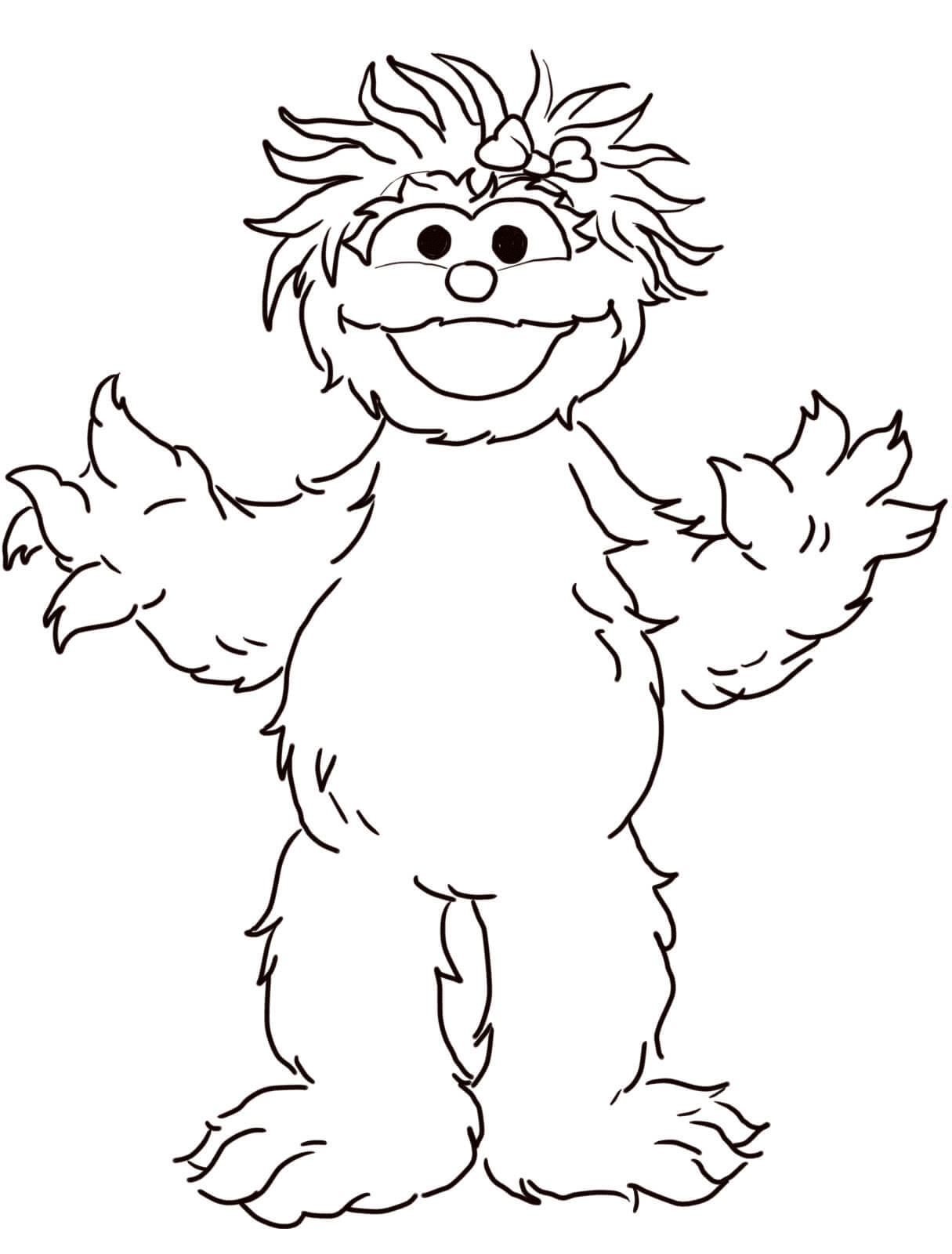 Sesame street coloring pages printable for free download