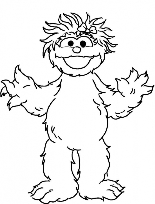 Get this sesame street coloring pages for kids vhr