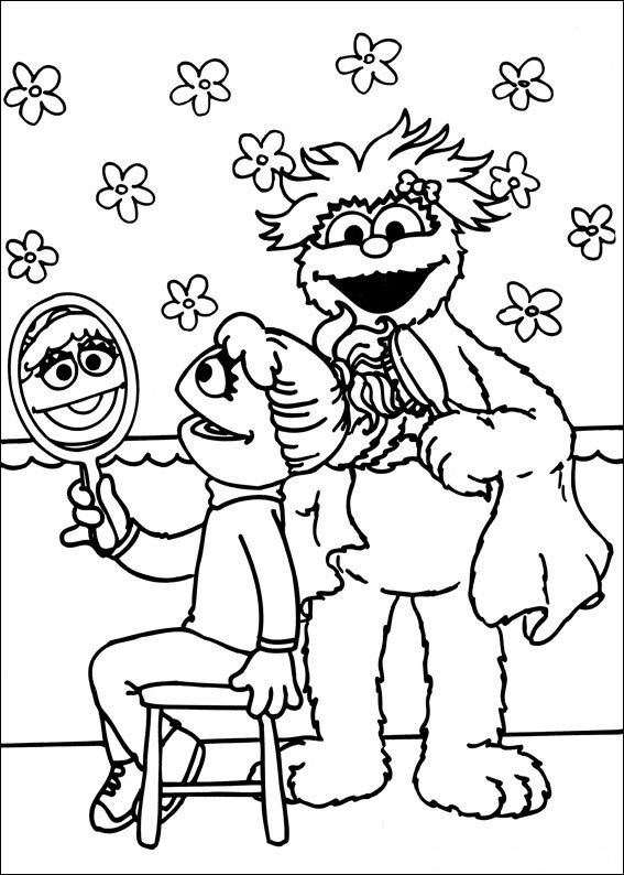 Rosita and betty lou sesame street coloring pages elmo coloring pages coloring pages