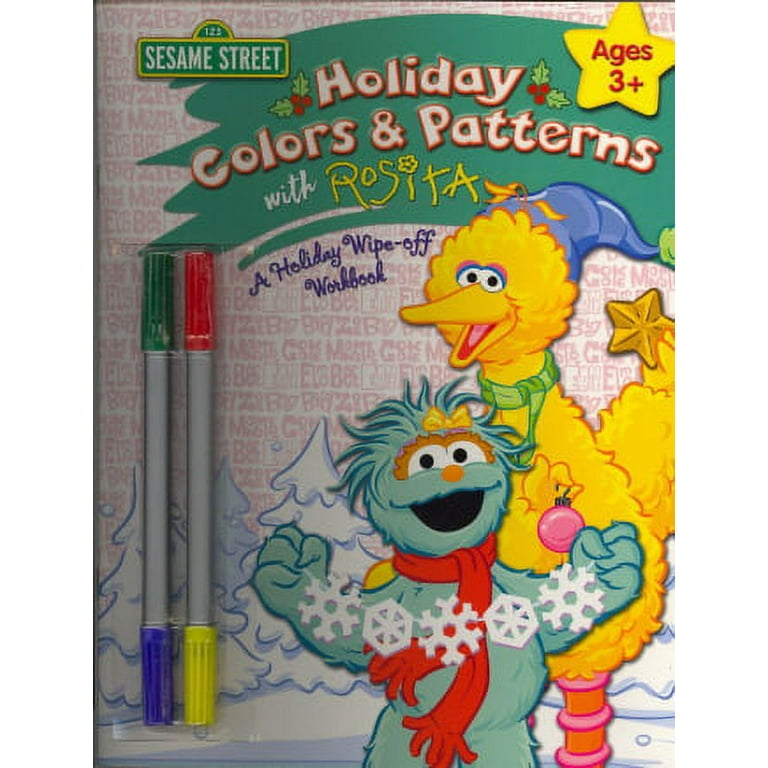 Holiday colors patterns with rosita wipe