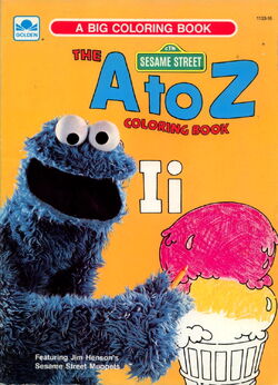 Sesame street coloring books western publishing wiki