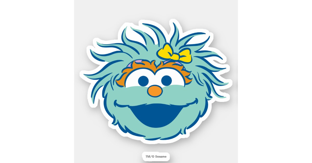 Sesame street rosita smile sticker