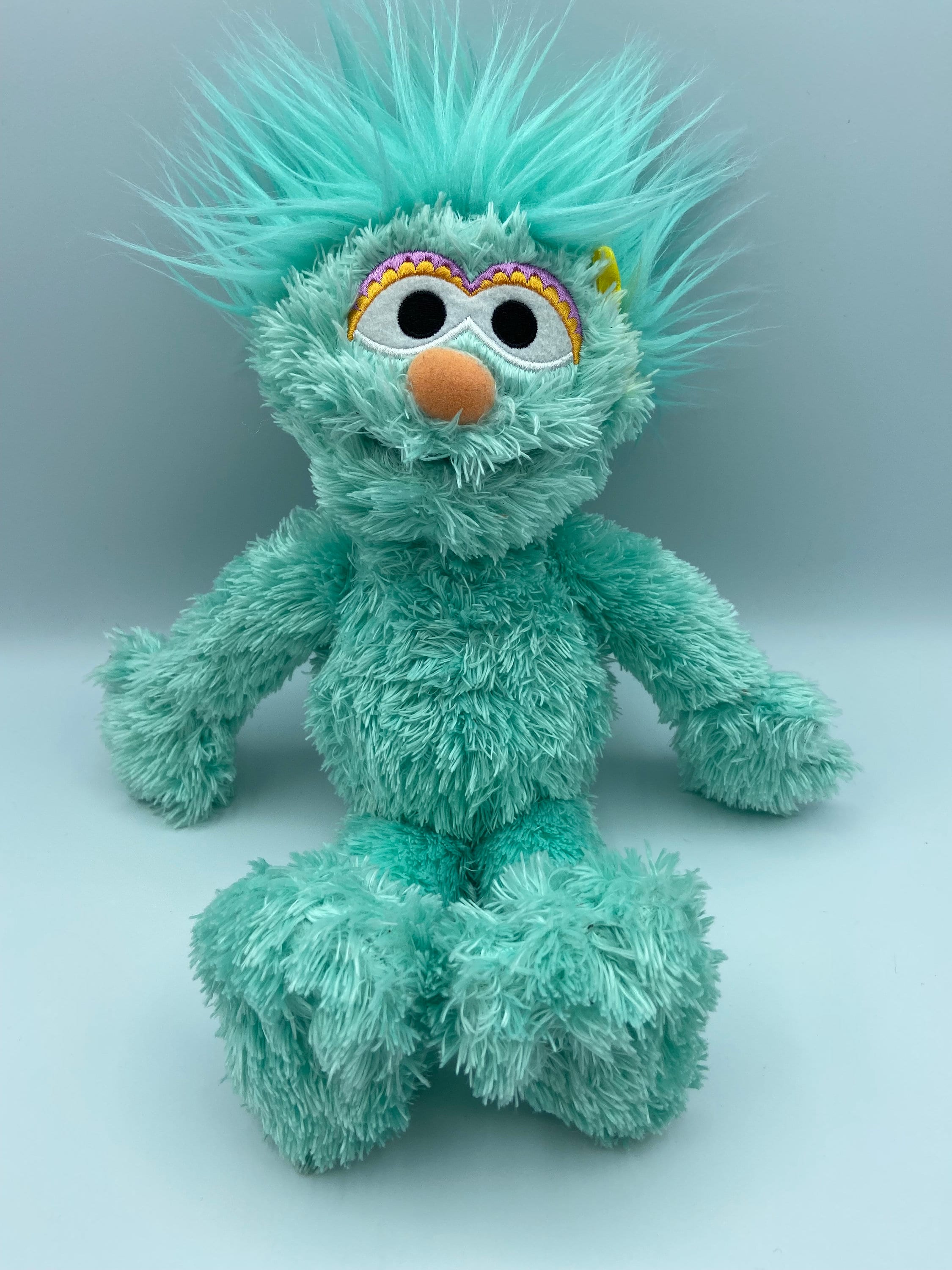 Rosita sesame street gund plush stuffed animal mint green rare with tags