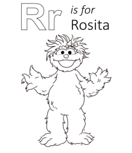 Sesame street character names coloring pages playing learning