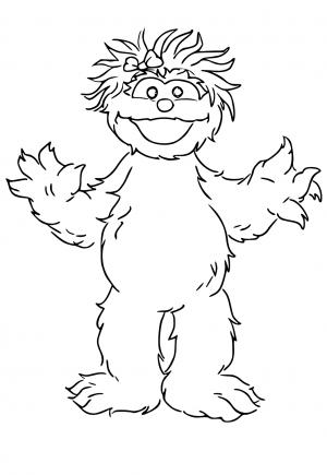 Free printable sesame street coloring pages for adults and kids