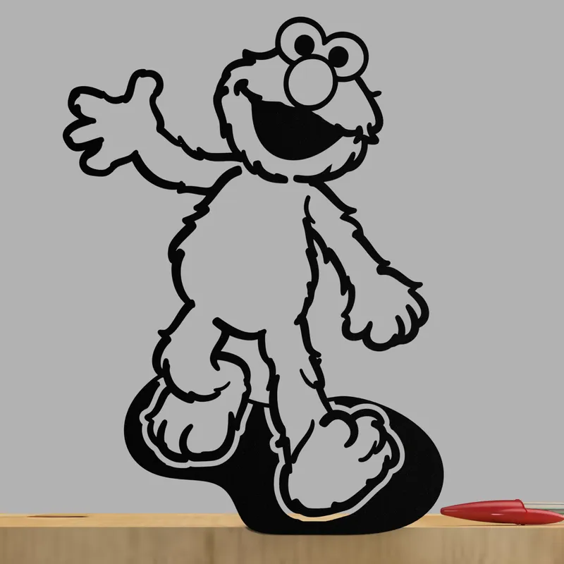 Elmo from sesame street by joe download free stl model