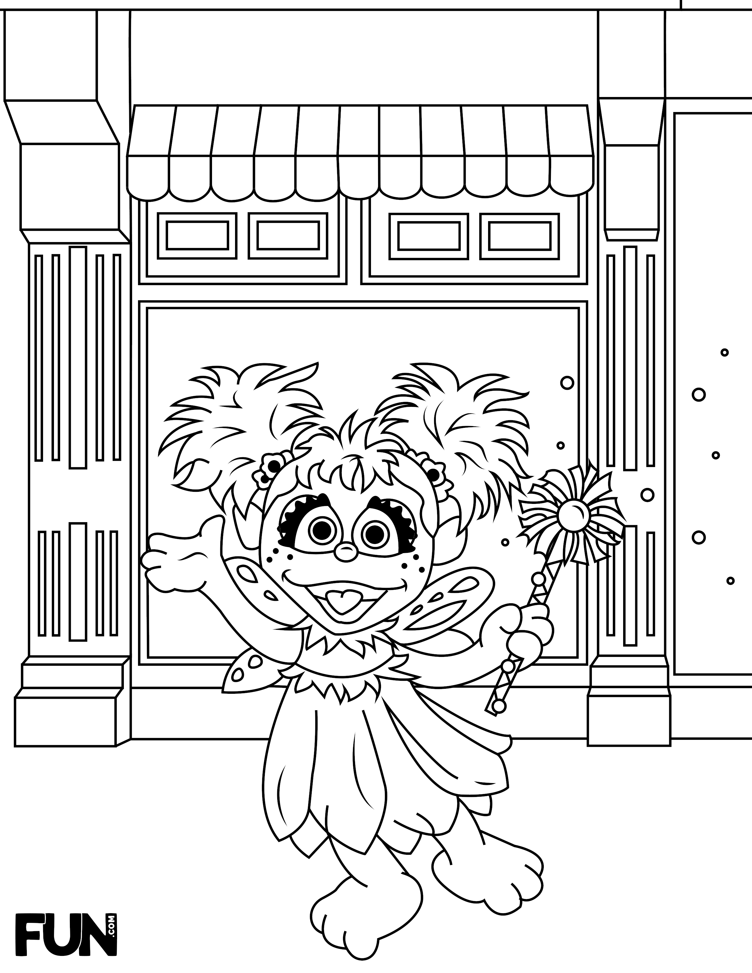 Sesame street coloring pages printables