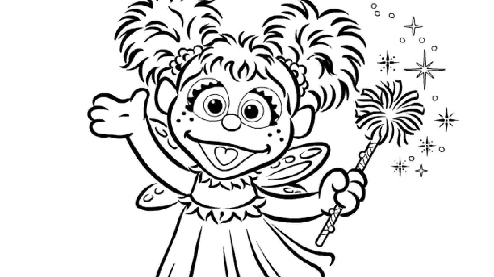 Abby cadabby coloring page kids coloringâ kids for parents
