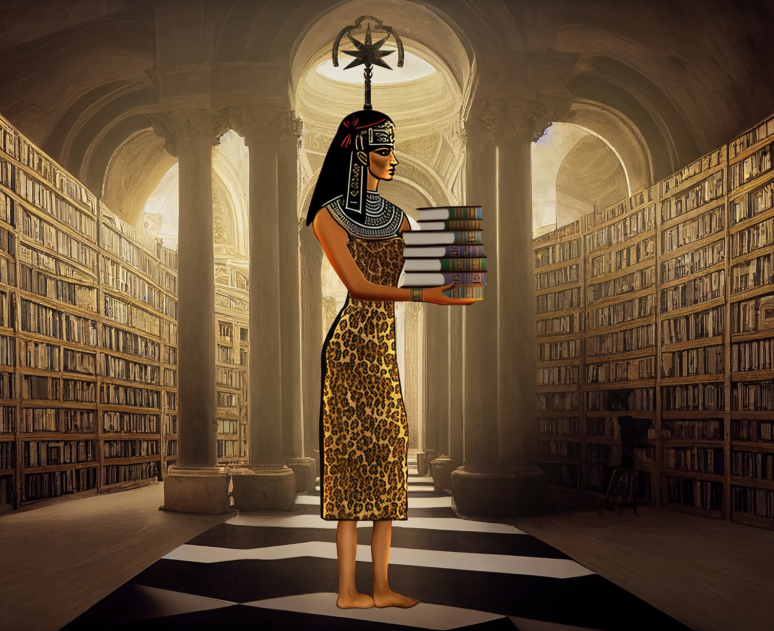 Goddess seshat and ancient public history she who presides over words wisdom and historical records