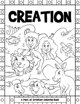 Days of creation coloring pdf by jaybee creations tpt