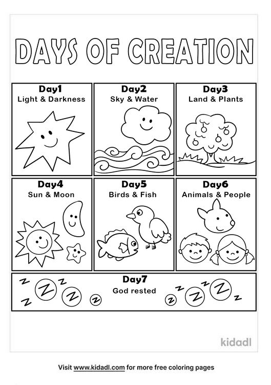 Days of creation coloring pages free bible coloring pages kidadl sunday school coloring pages preschool bible lessons bible lessons for kids