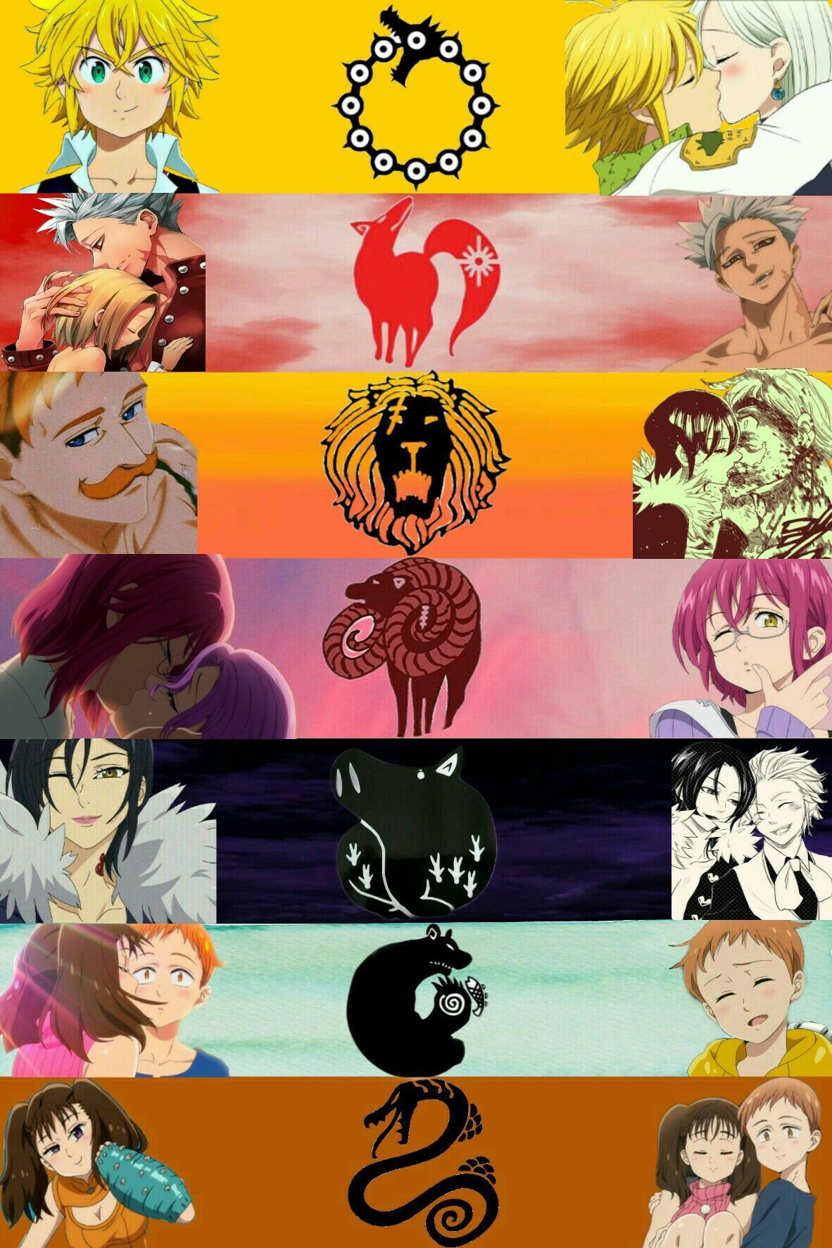 Seven deadly sins pfp wallpapers