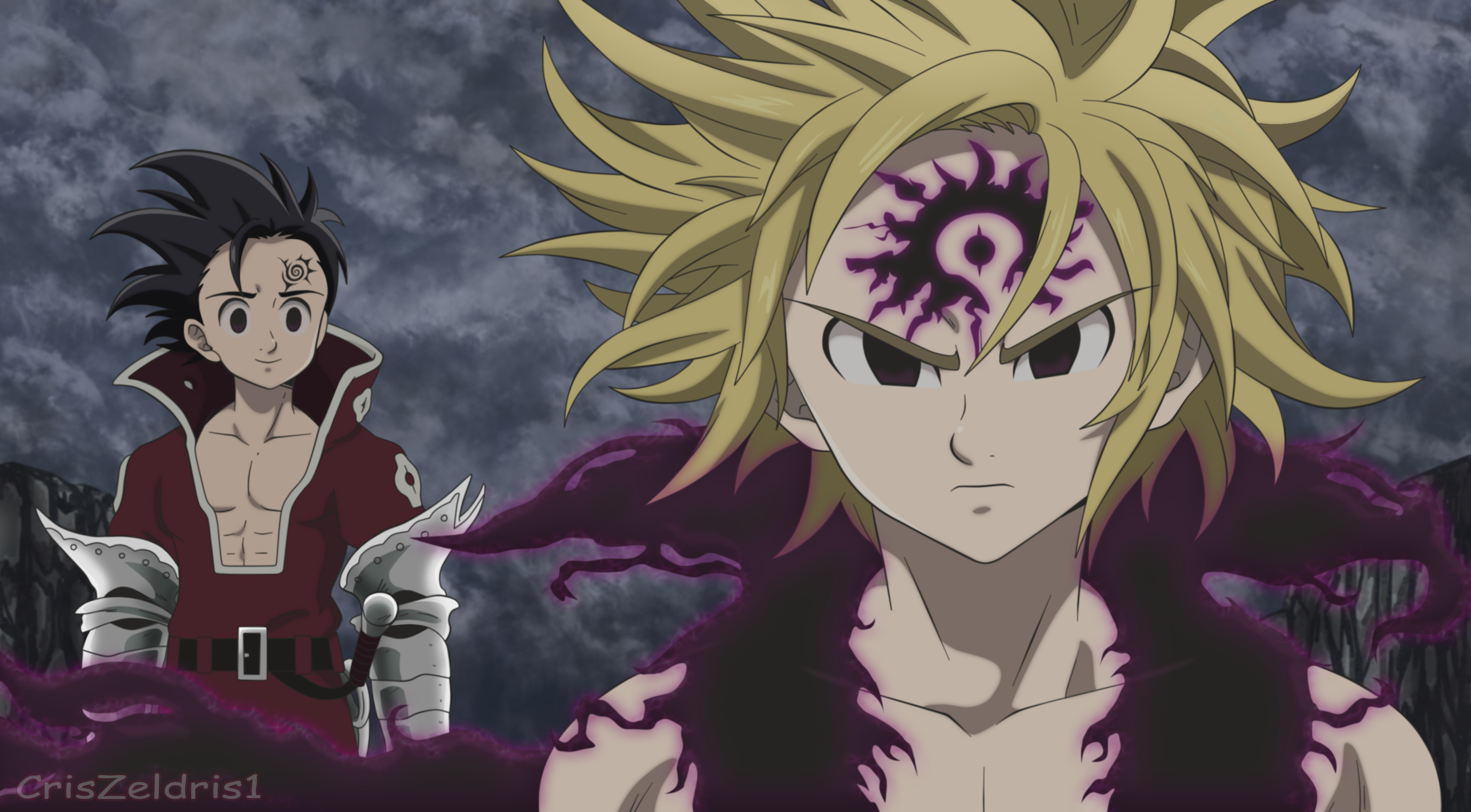 Zeldris the seven deadly sins hd papers und hintergrãnde