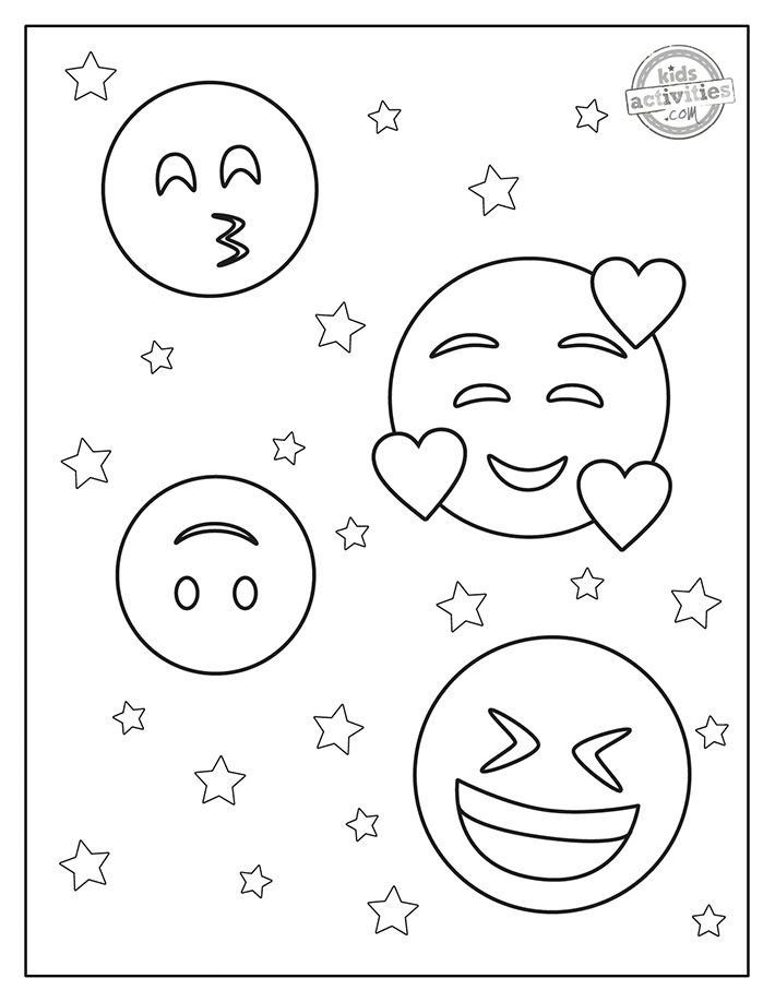 Super cute printable emoji coloring pages emoji coloring pages coloring pages free emoji