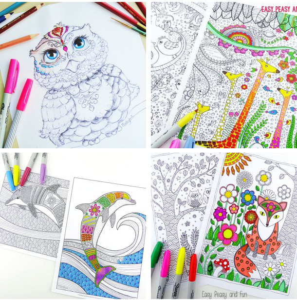 Coloring pages to print free pages