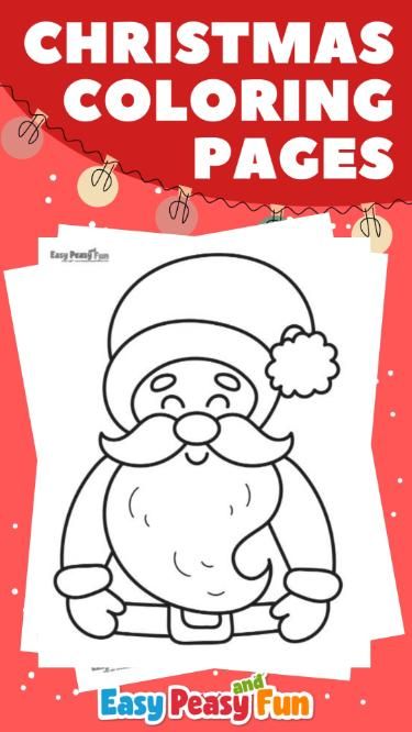 Printable christmas coloring pages