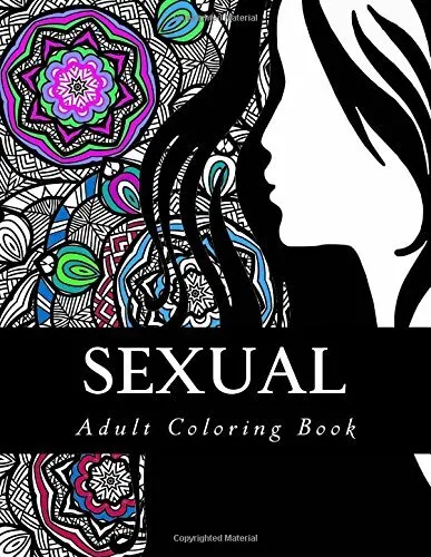 Sexual adult coloring book