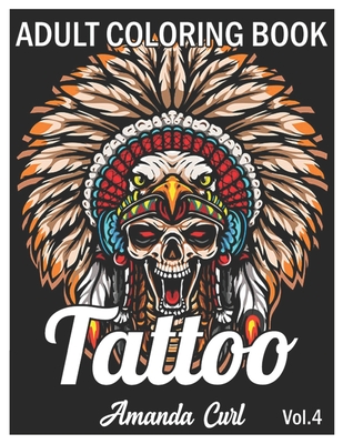 Tattoo adult coloring book an adult coloring book with awesome sexy and relaxing tattoo designs for men and women coloring pages volume paperback explore booksellers