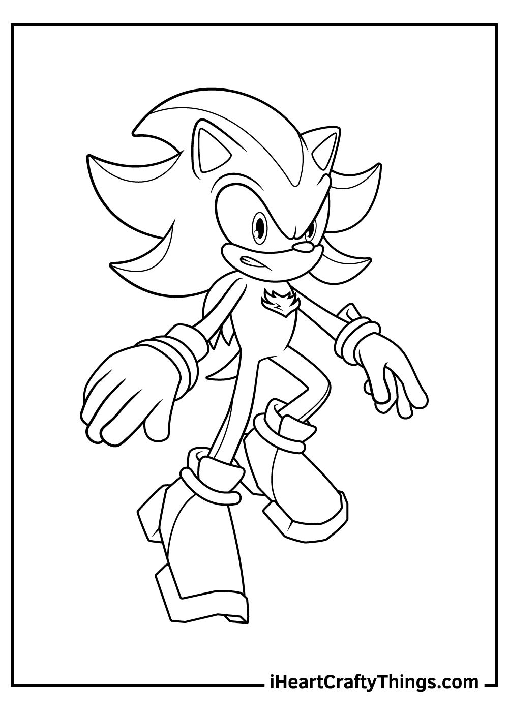 Shadow the hedgehog coloring pages coloring pages hedgehog colors coloring books