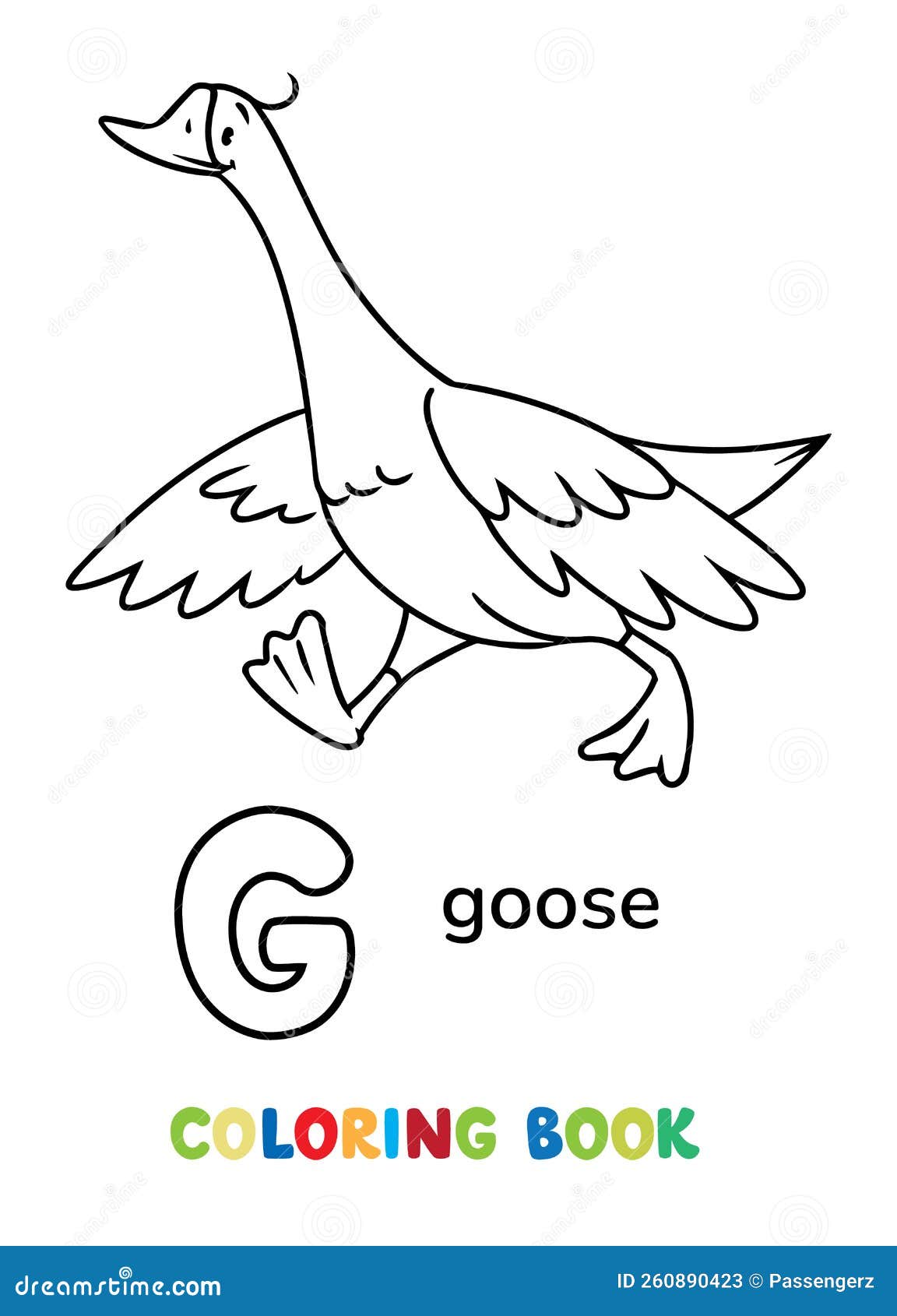 Goose running stock illustrations â goose running stock illustrations vectors clipart