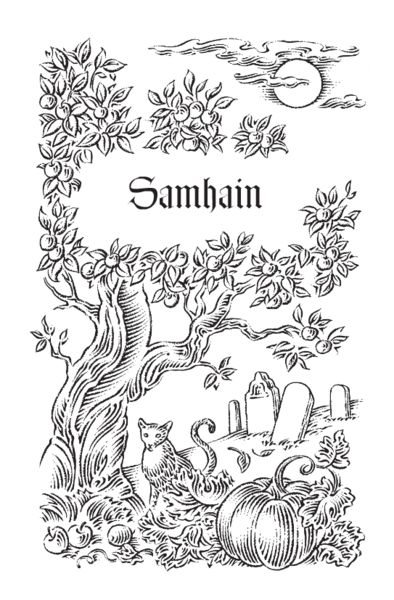 Llewellyn samhain almanac would make a nice bos samhain cover page witch coloring pages coloring books book of shadows