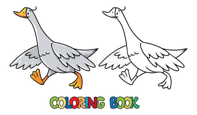 Running goose stock illustrations â running goose stock illustrations vectors clipart