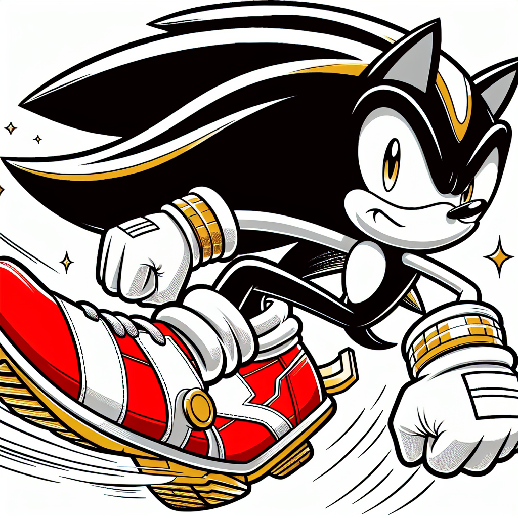 Super sonic coloring pages free printable coloring pages in pdf â custom paint by numbers