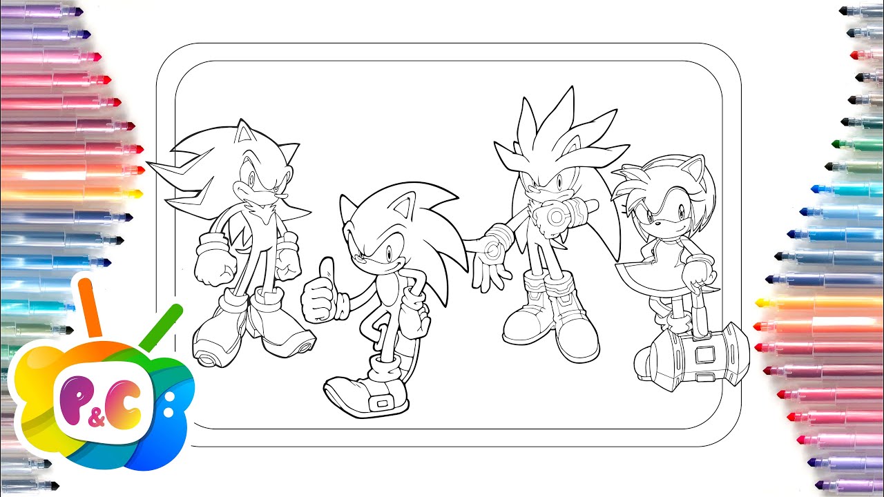 Sonic vs shadow coloring pages sonic silver ay rose coloring elektronoia