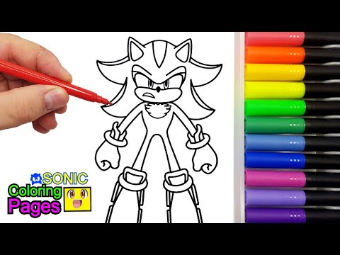 Sonic prie shadow coloring pages sonic prie new sonic drawing draw and coloring