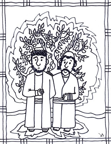 Church coloring pages â stushie art