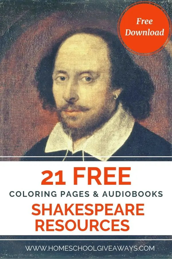 Free shakespeare coloring pages audiobooks for all ages