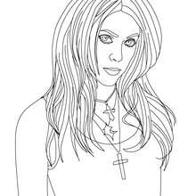 Shakira coloring pages