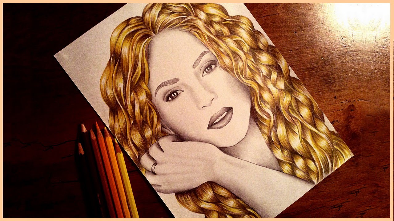 Drawing shakira