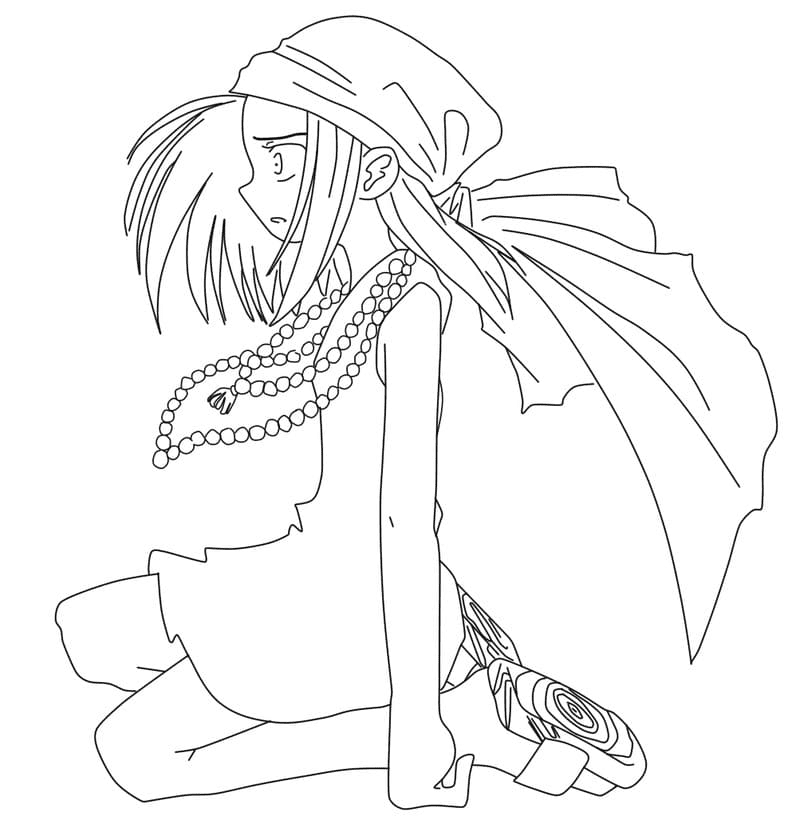 Shaman king coloring pages printable for free download