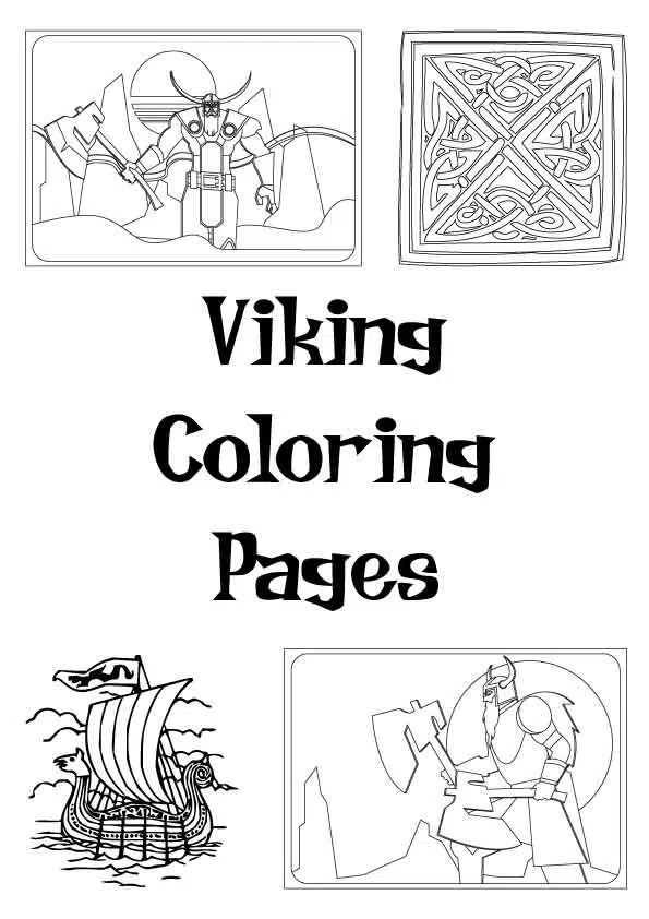 Viking coloring pages