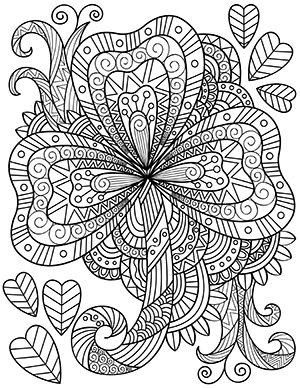 Free printable adult coloring pages page