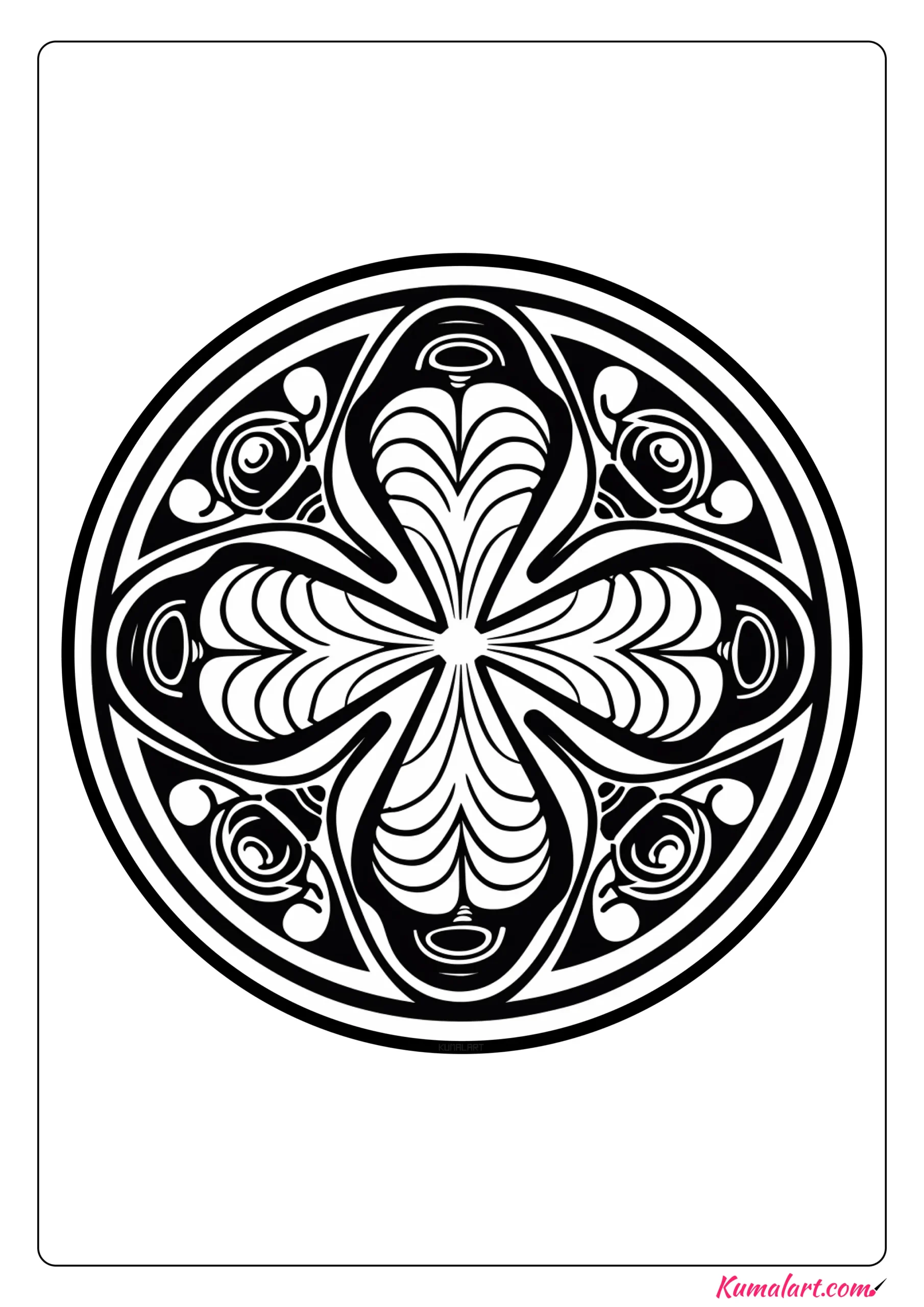 Ð free a mandala coloring pages